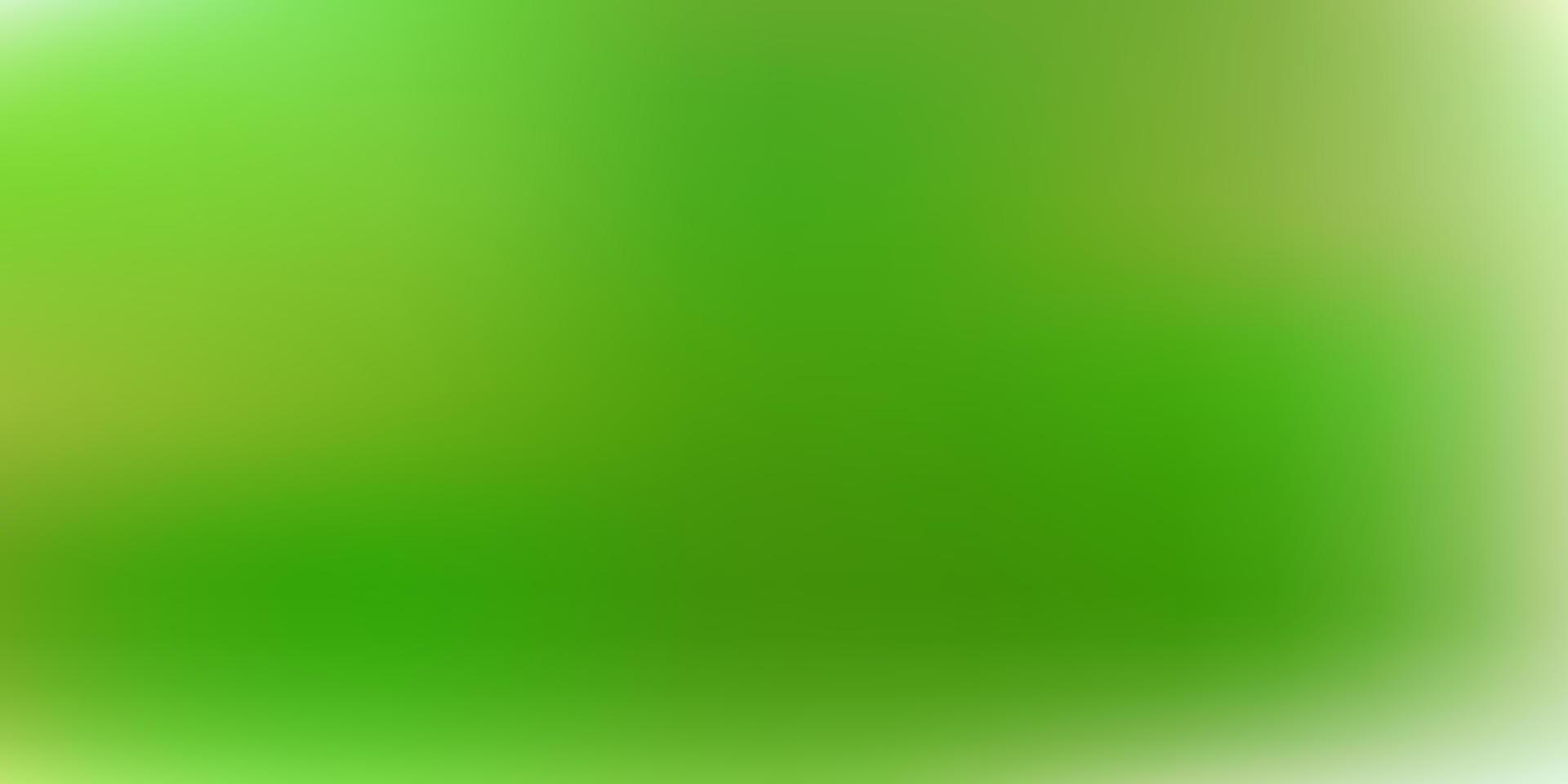 texture de flou de vecteur vert clair.