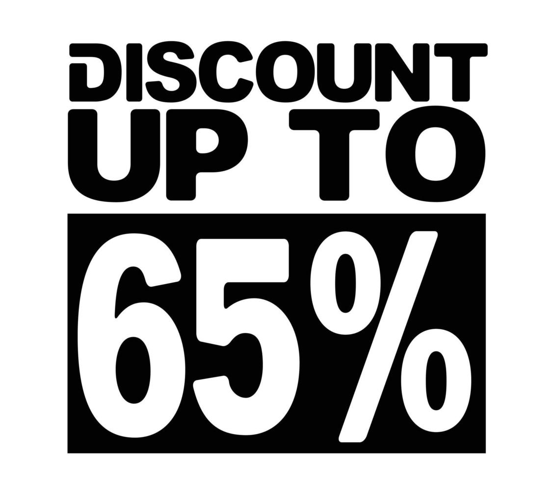 offre de vente discount design jusqu'à 65 pour cent vecteur