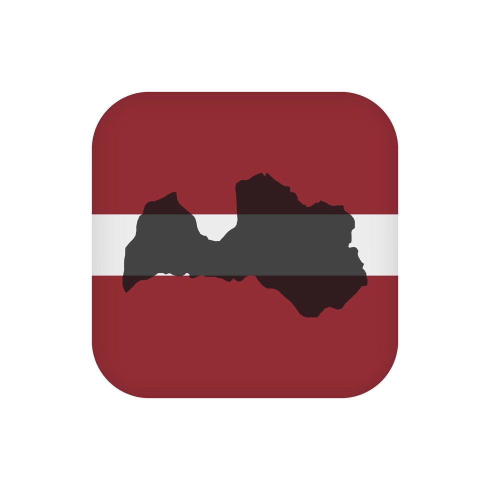 drapeau de la lettonie, couleurs officielles. illustration vectorielle. vecteur