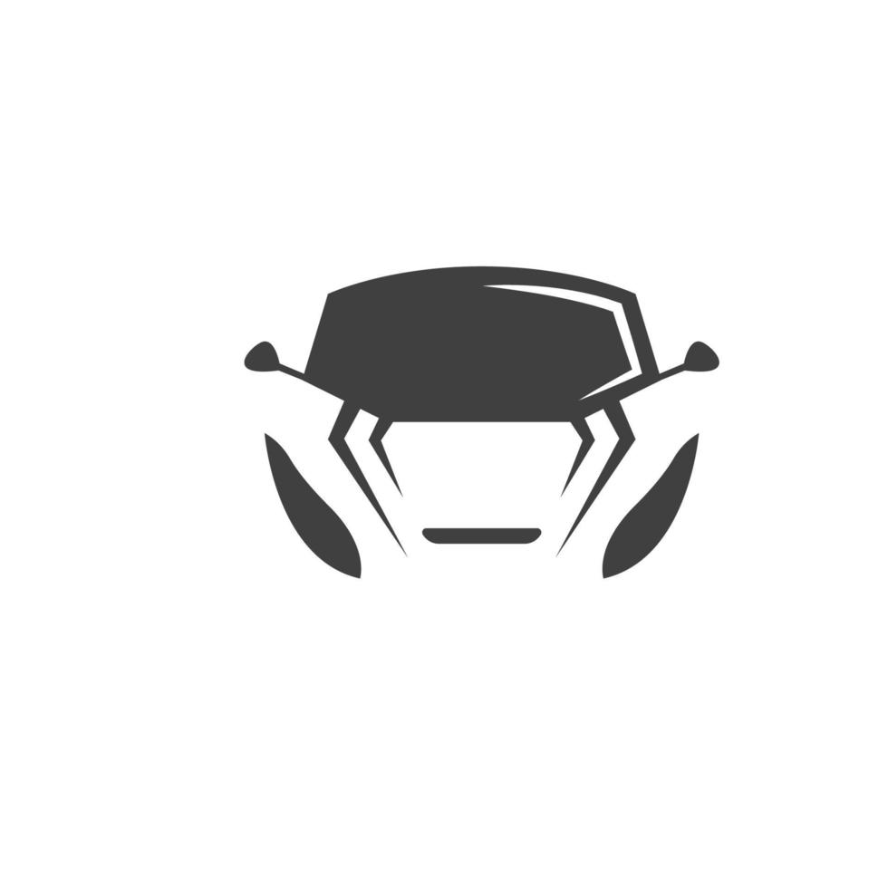 vecteur de modèle de logo de voiture automatique