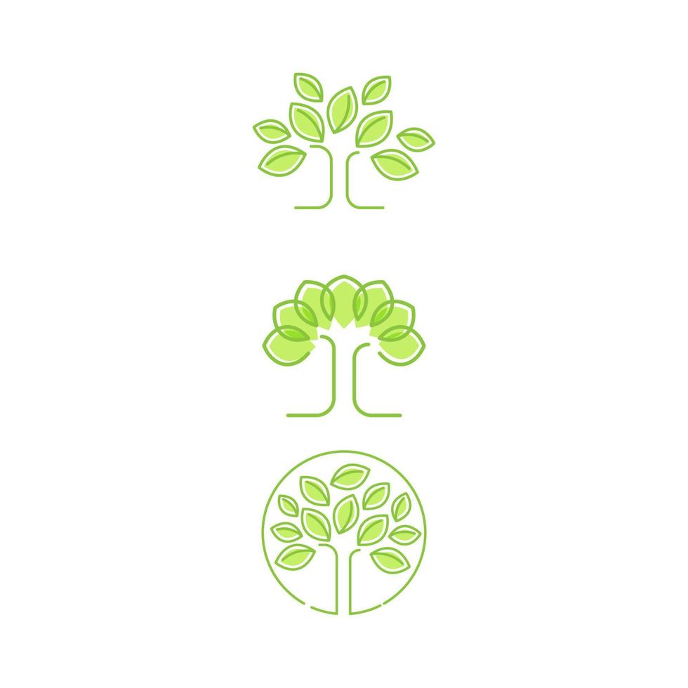 illustration de conception d'icône de vecteur d'élément végétalien