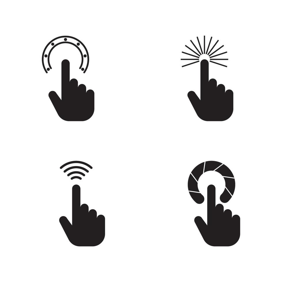illustration de conception d'icône de vecteur de chargement