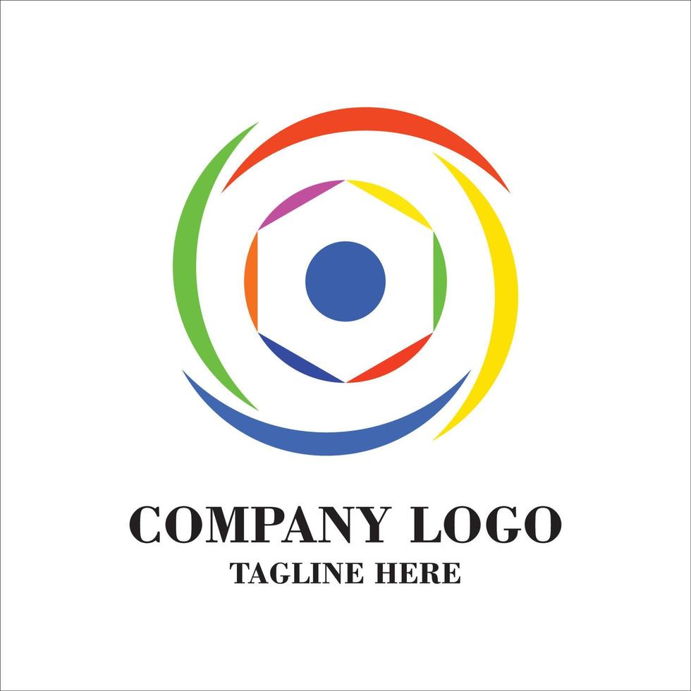image vectorielle du logo de votre entreprise, ce vecteur peut être utilisé pour les logos, bannières et autres
