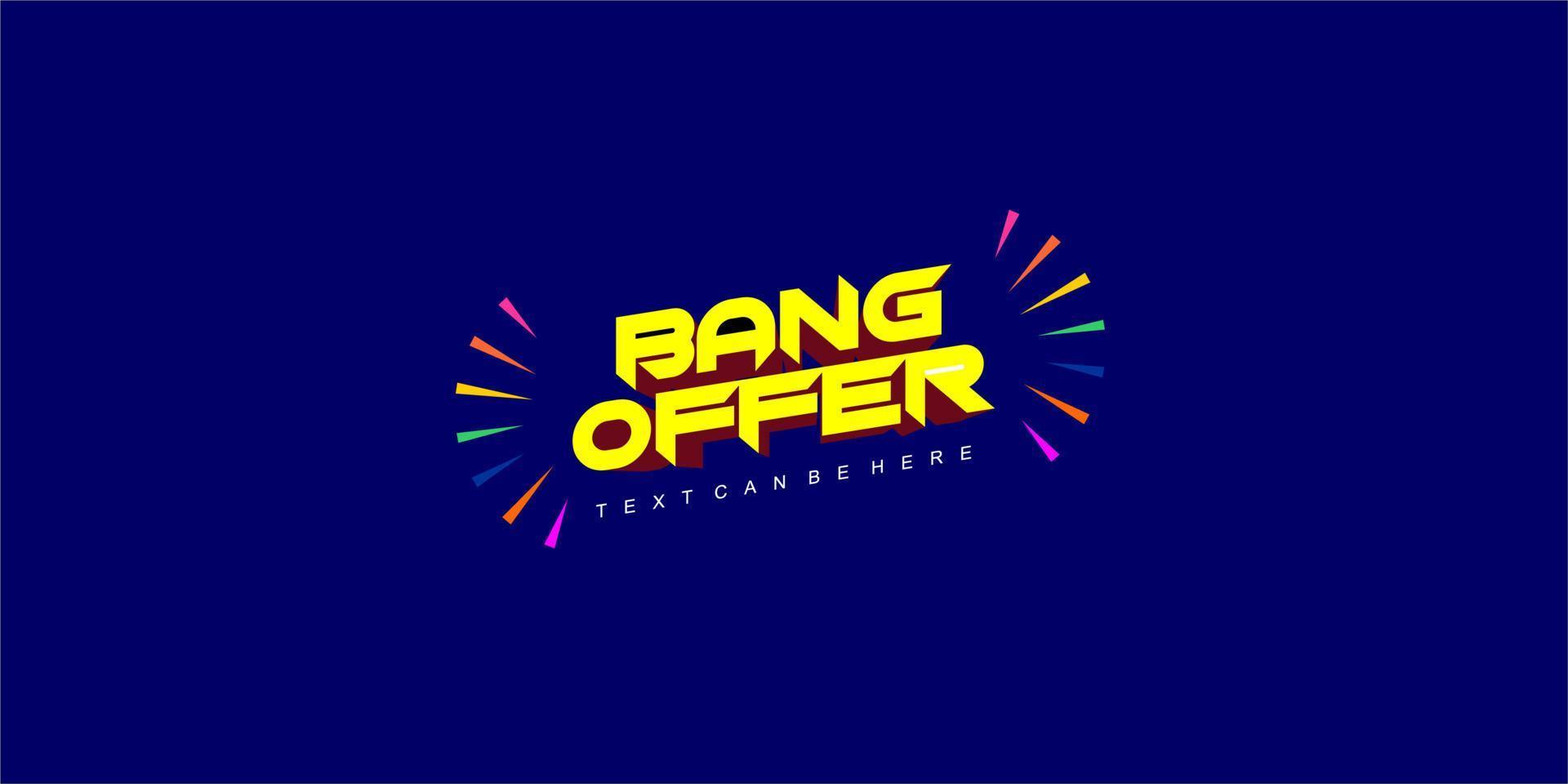 offre diwali banga vecteur