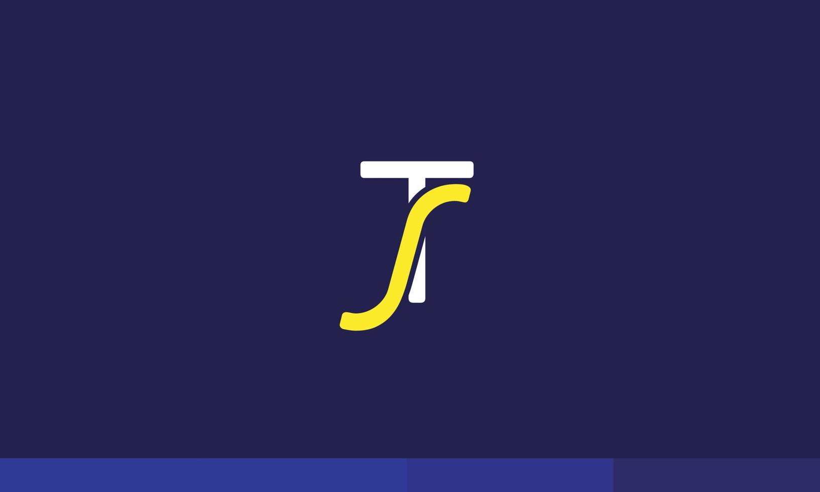alphabet lettres initiales monogramme logo st, ts, s et t vecteur