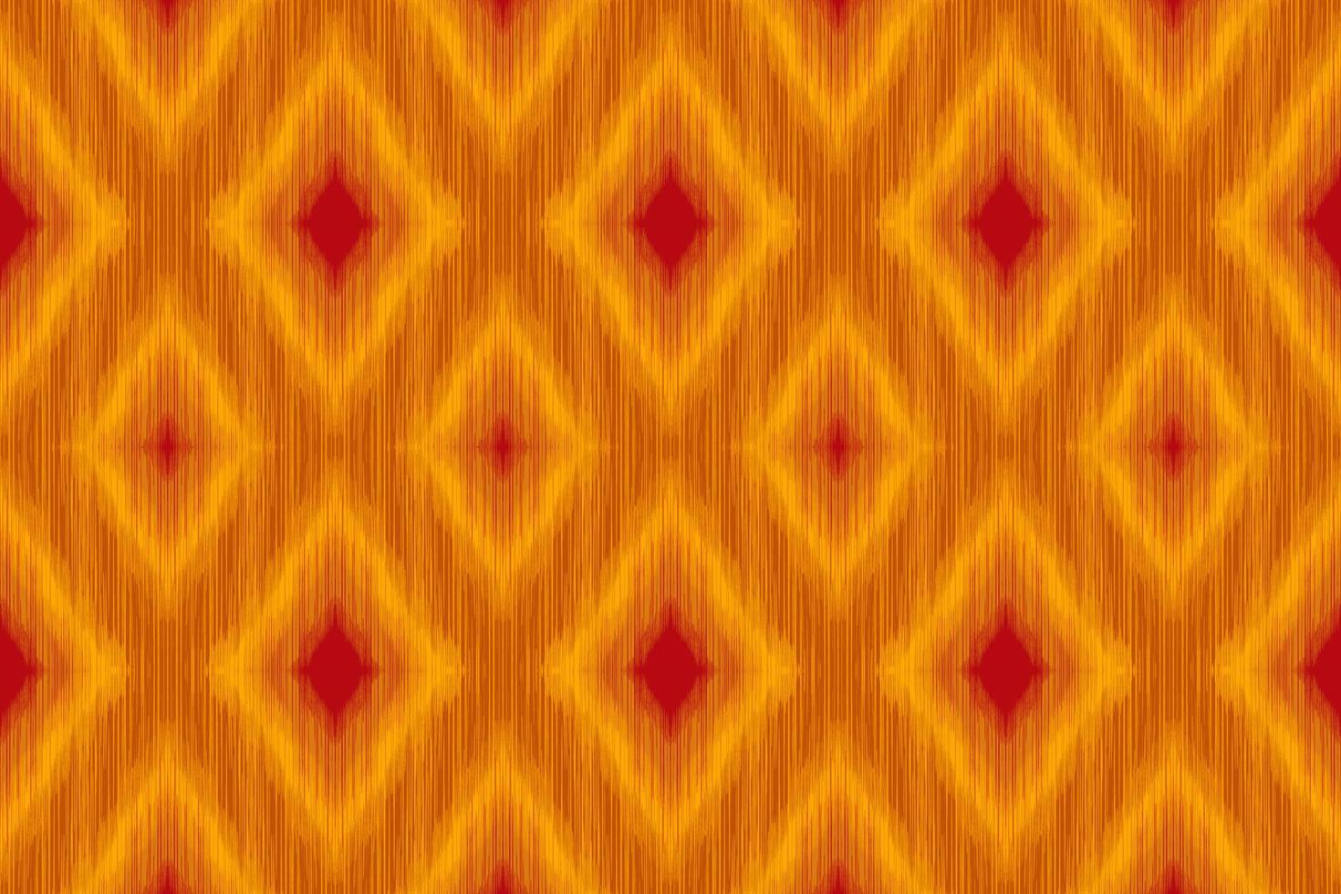 conception de décoration de modèle ethnique sans couture ikat. tapis en tissu aztèque boho mandalas textile décor papier peint. motif indigène tribal ornements de fleurs broderie traditionnelle vecteur illustré arrière-plan