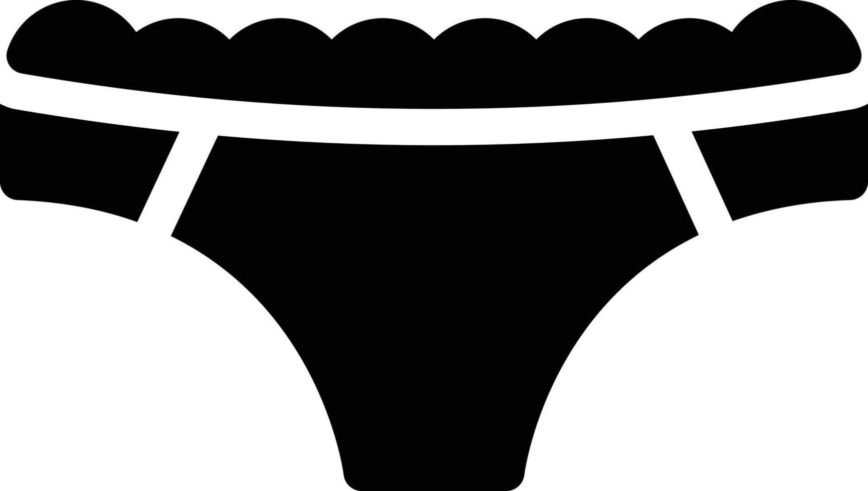 illustration vectorielle de sous-vêtements sur fond.symboles de qualité premium.icônes vectorielles pour le concept et la conception graphique. vecteur