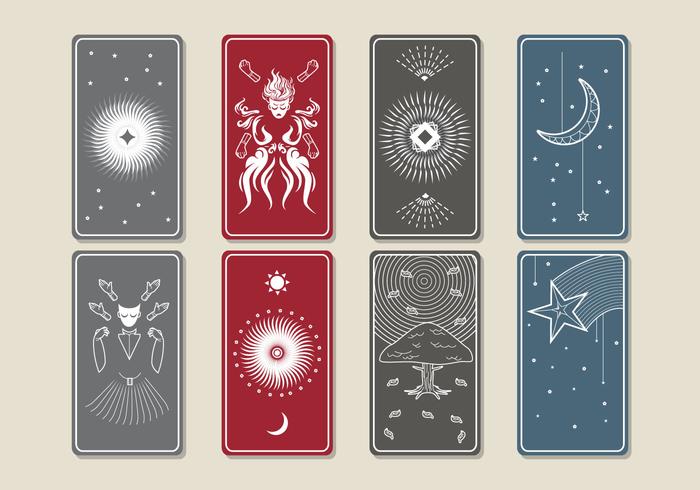 Vecteur de tarot gratuit