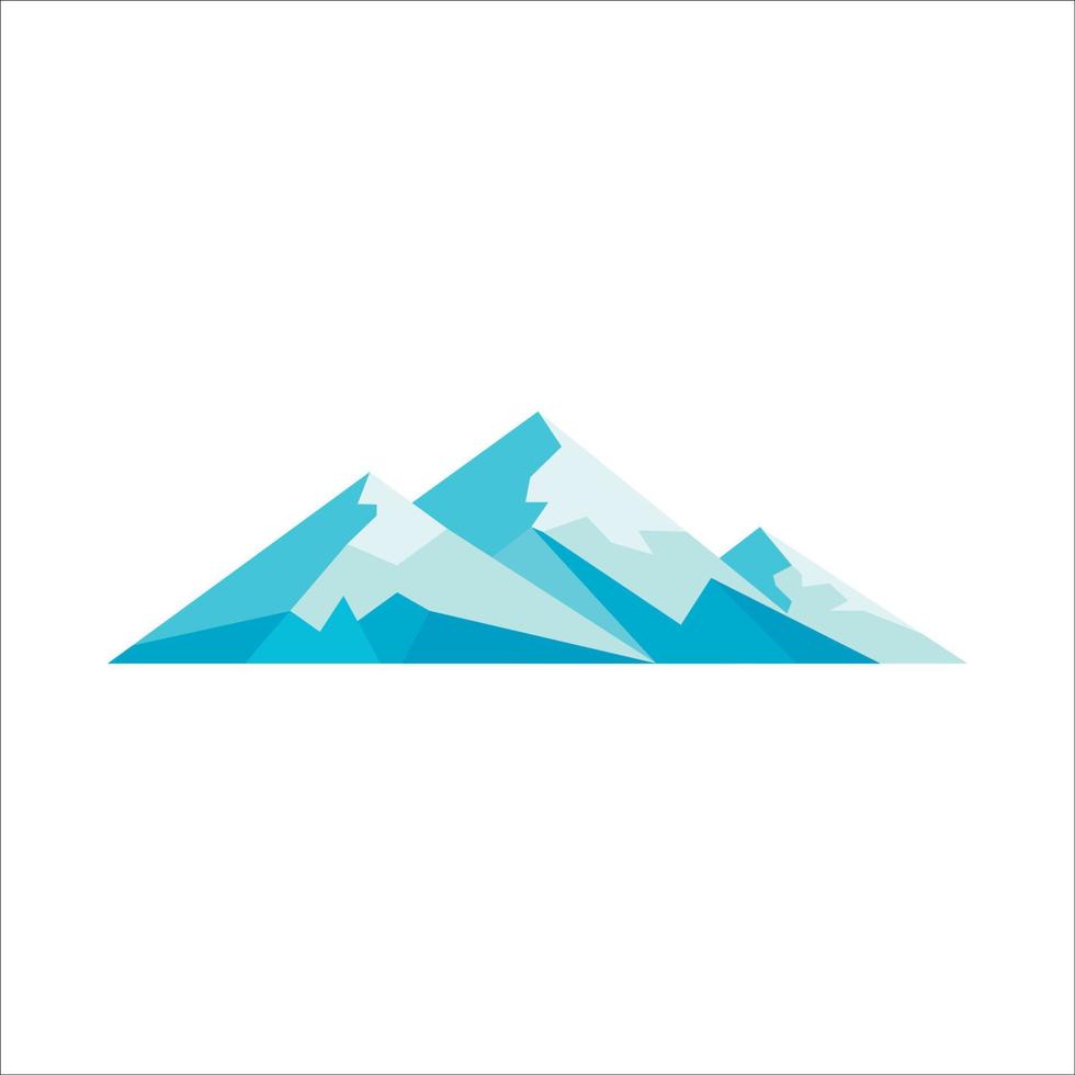 logo d & # 39; icône de montagne vecteur