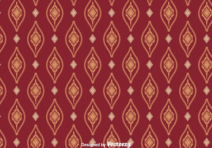 Vecteur songket vecteur pattern seamless