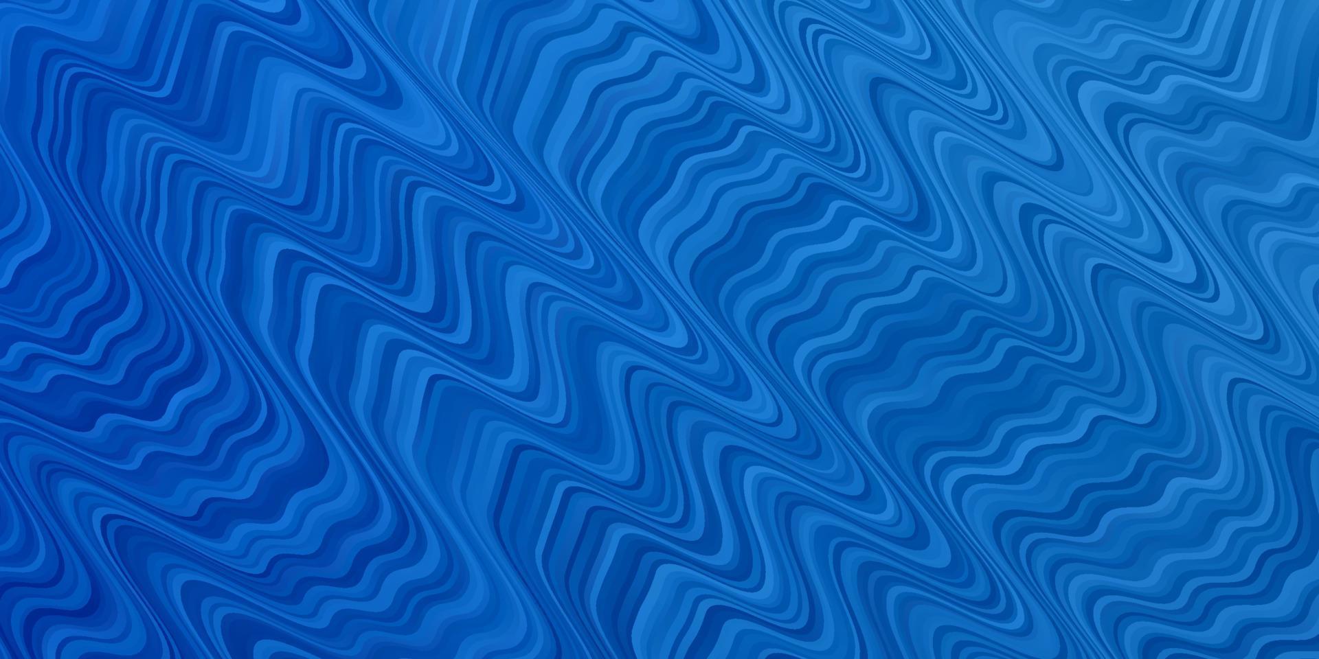 texture de vecteur bleu clair avec des courbes.