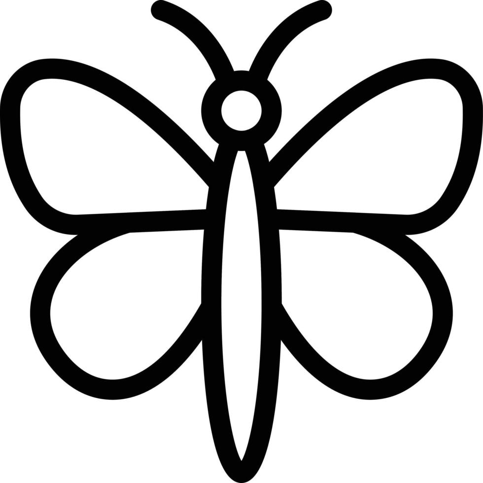 illustration vectorielle papillon sur fond.symboles de qualité premium.icônes vectorielles pour le concept et la conception graphique. vecteur