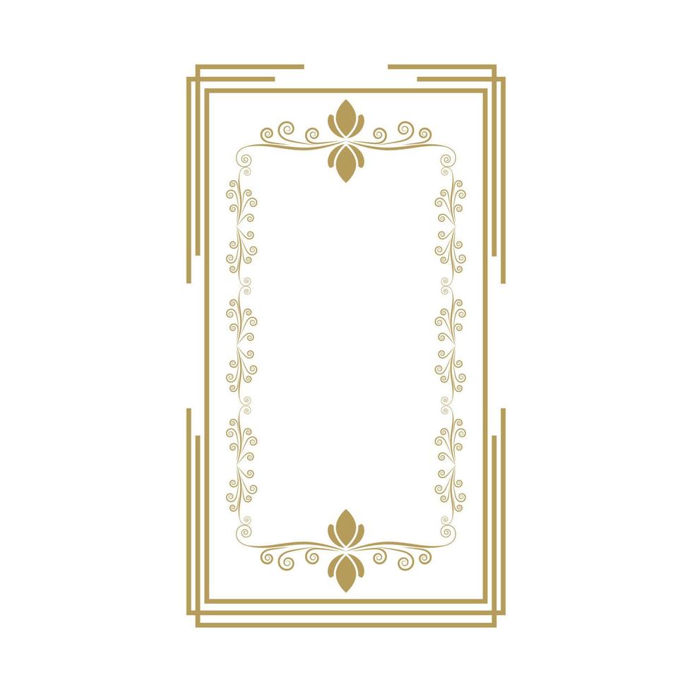 s'épanouit victorian ornements logo vector design