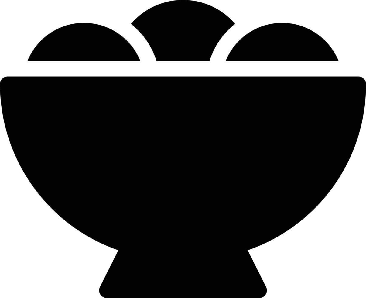 illustration vectorielle de bol alimentaire sur fond.symboles de qualité premium.icônes vectorielles pour le concept et la conception graphique. vecteur