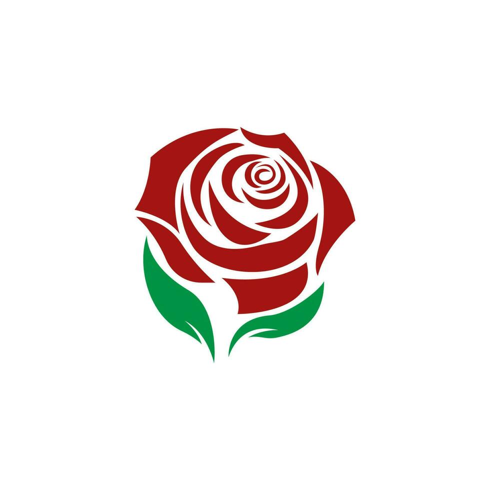 icône de vecteur de modèle de logo de fleur rose