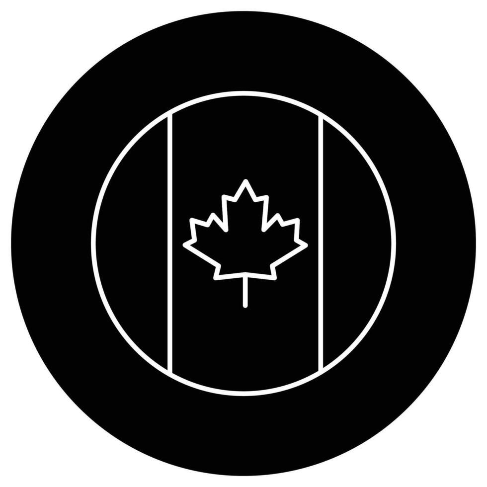 drapeau du canada qui peut facilement modifier ou éditer vecteur