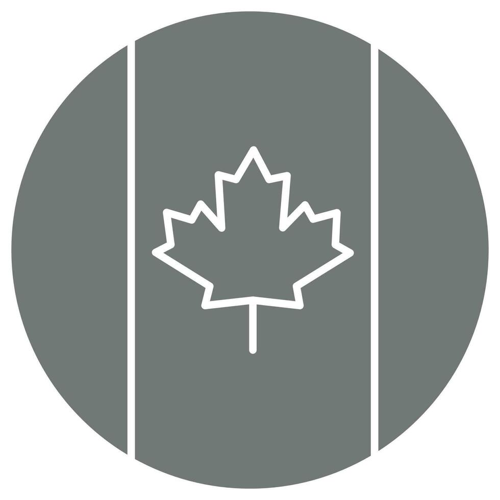 drapeau du canada qui peut facilement modifier ou éditer vecteur