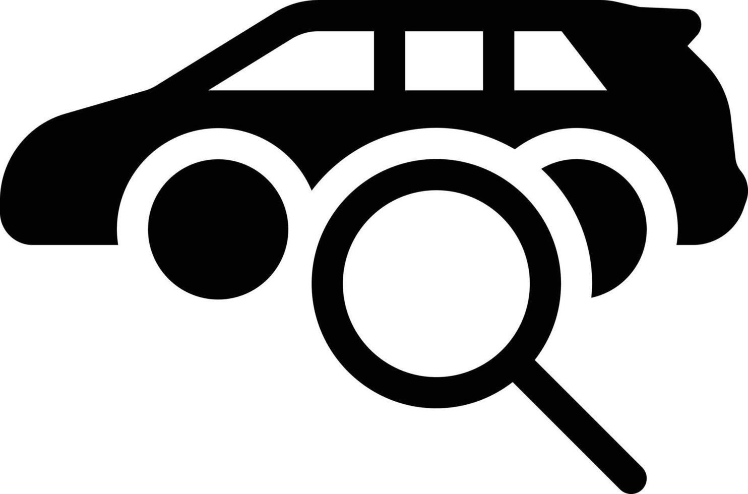 rechercher une illustration vectorielle de voiture sur un arrière-plan.symboles de qualité premium.icônes vectorielles pour le concept et la conception graphique. vecteur