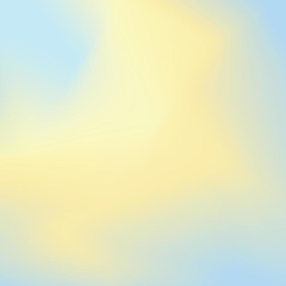 abstrait coloré. illustration de dégradé de couleur pour enfants d'été léger bleu jaune heureux. fond dégradé de couleur jaune bleu vecteur