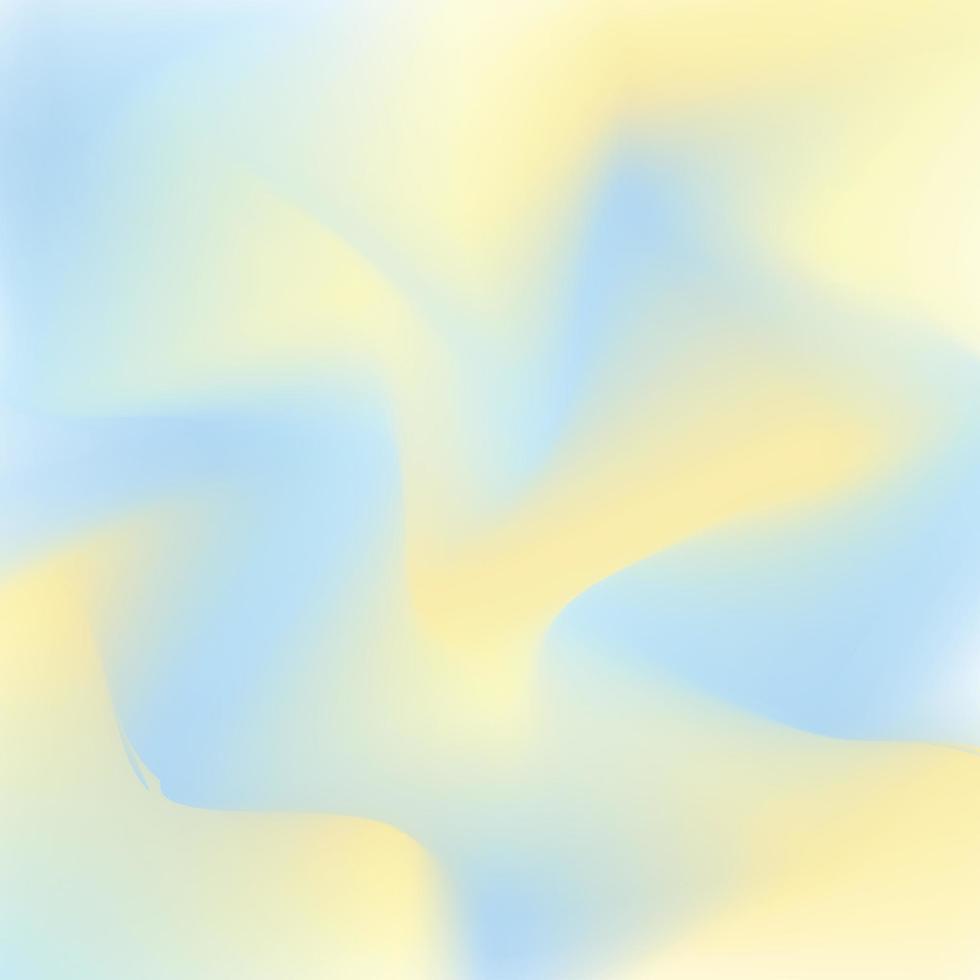 abstrait coloré. illustration de dégradé de couleur pour enfants d'été léger bleu jaune heureux. fond dégradé de couleur jaune bleu vecteur