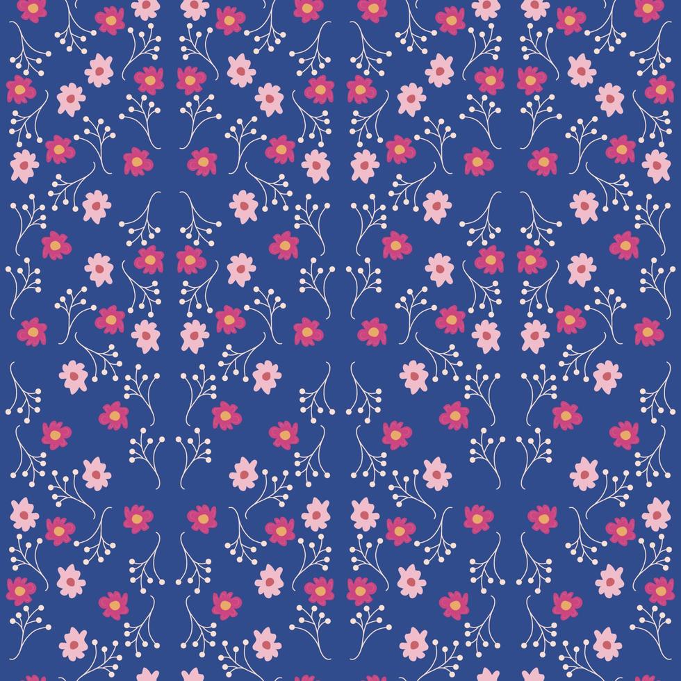 motif floral lumineux vectorielle continue vecteur