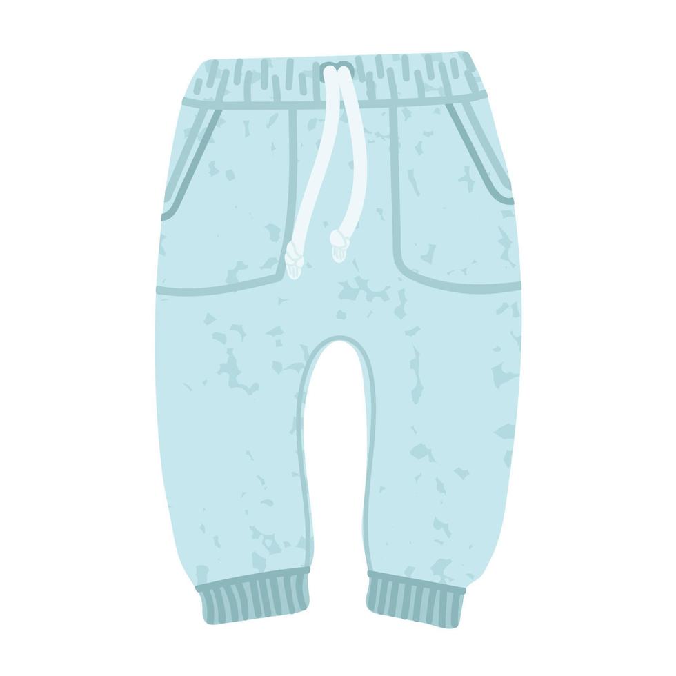 illustration colorée de vecteur de pantalon isolé sur fond blanc