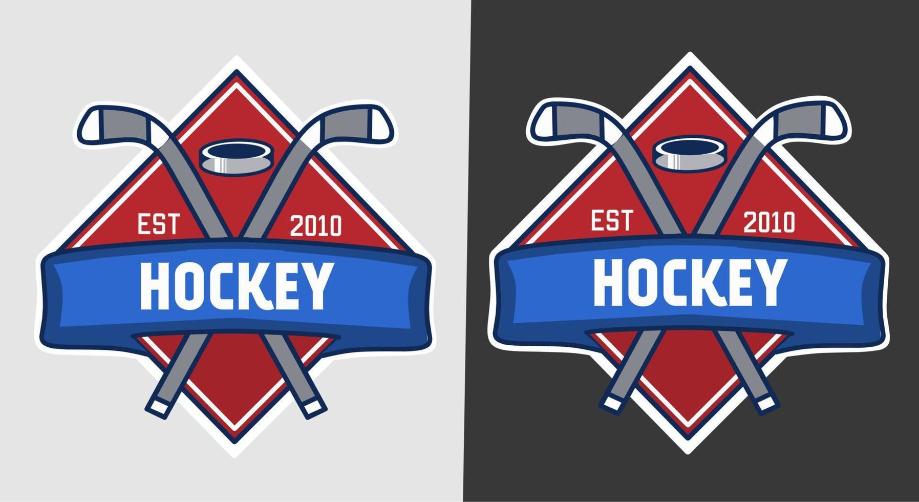 vecteur d'illustration du hockey, parfait pour l'impression, l'habillement, etc.