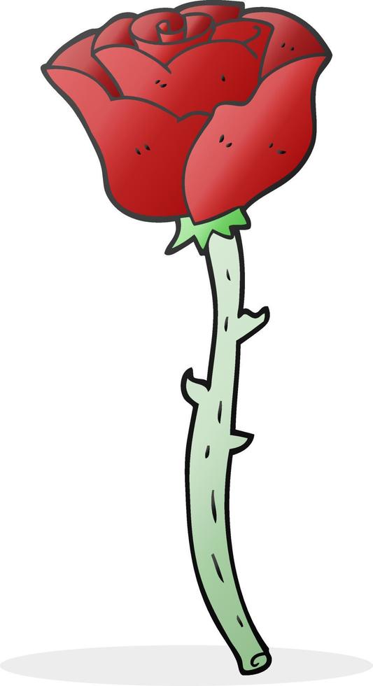 doodle personnage dessin animé rose vecteur