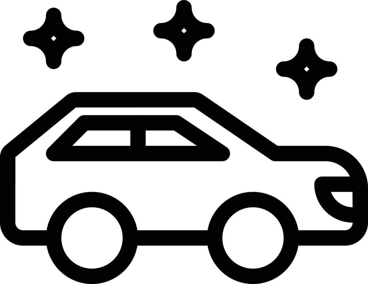 illustration vectorielle de brillance de voiture sur un background.symboles de qualité premium.icônes vectorielles pour le concept et la conception graphique. vecteur