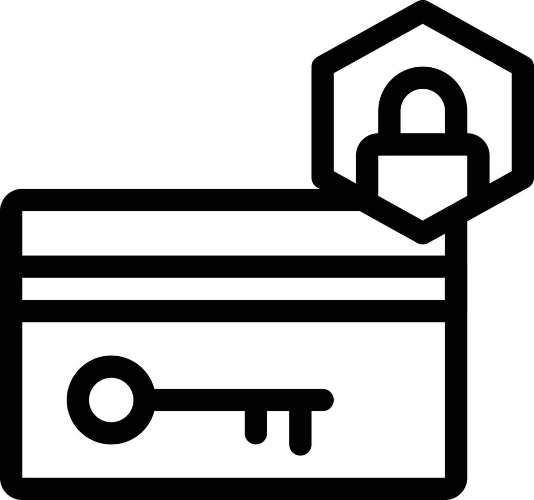 illustration vectorielle de verrouillage de carte sur un arrière-plan.symboles de qualité premium.icônes vectorielles pour le concept et la conception graphique. vecteur