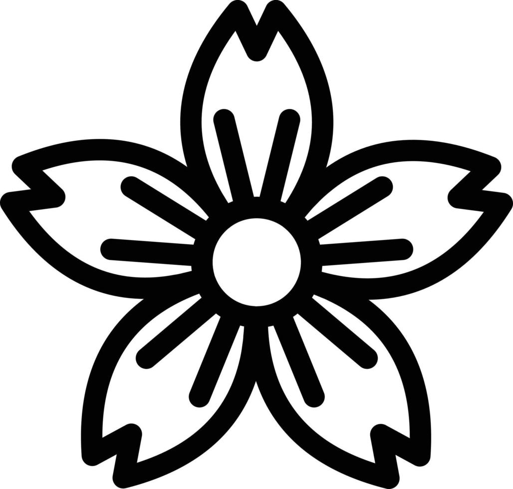 illustration vectorielle de fleur sur fond.symboles de qualité premium.icônes vectorielles pour le concept et la conception graphique. vecteur