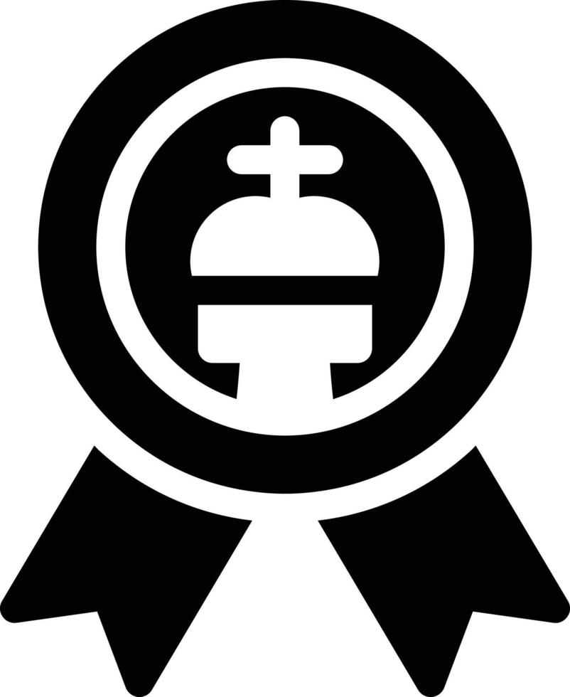 illustration vectorielle de badge d'échecs sur fond. symboles de qualité premium. icônes vectorielles pour le concept et la conception graphique. vecteur