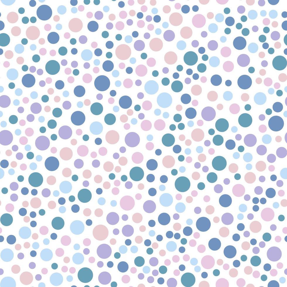 motif à pois couleurs vives vecteur