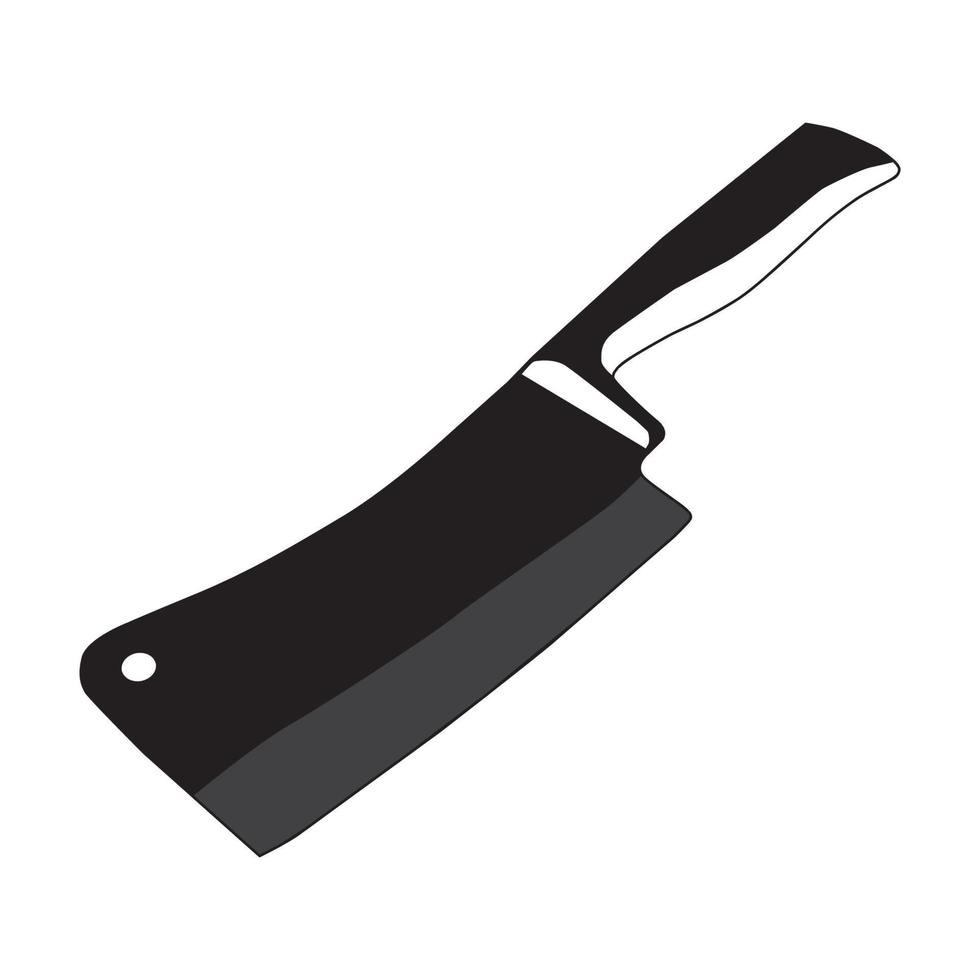 image de conception de vecteur de logo d'icône de couteau, cette image peut être utilisée pour des logos, des icônes et d'autres