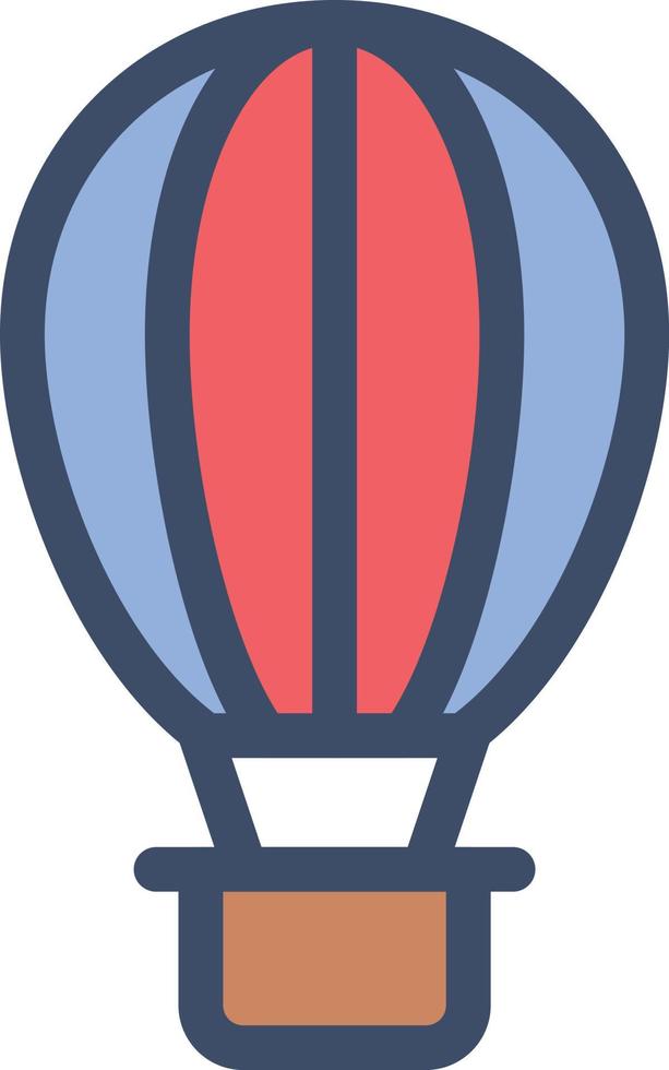 illustration vectorielle de ballon à air sur fond.symboles de qualité premium.icônes vectorielles pour le concept et la conception graphique. vecteur