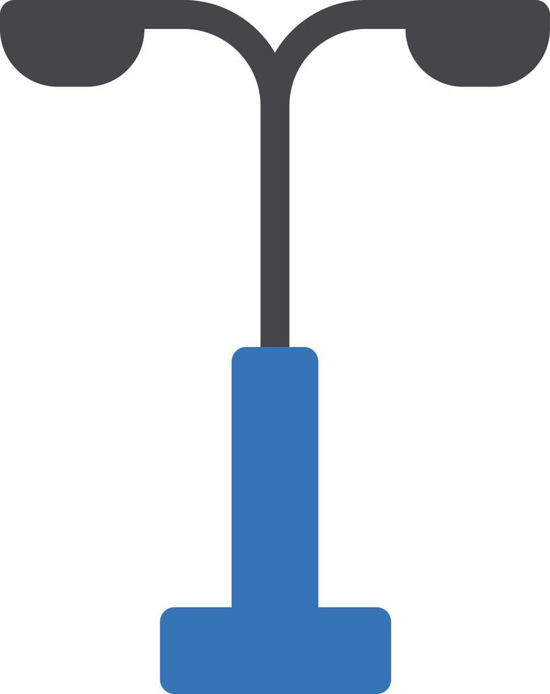 illustration vectorielle de lampadaire sur fond.symboles de qualité premium.icônes vectorielles pour le concept et la conception graphique. vecteur