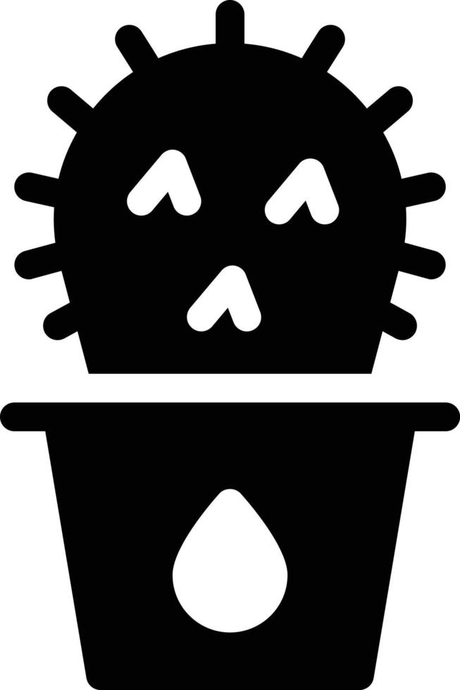 illustration vectorielle de cactus sur fond.symboles de qualité premium.icônes vectorielles pour le concept et la conception graphique. vecteur