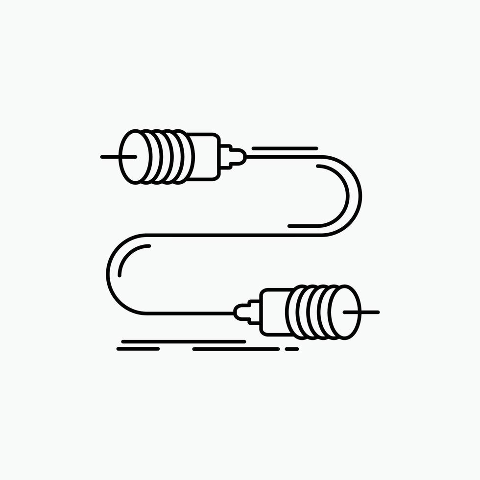 bourdonner. la communication. interaction. commercialisation. icône de ligne de fil. illustration vectorielle isolée vecteur