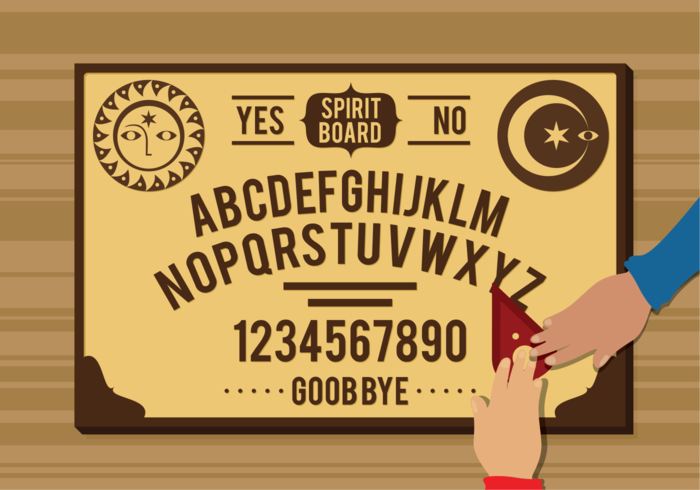 Ouija board vector