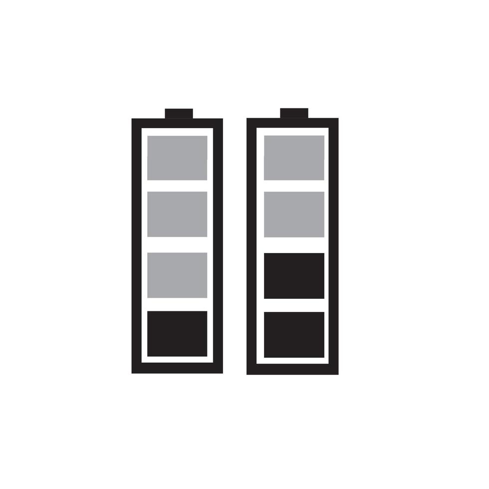 icône de charge de la batterie vecteur