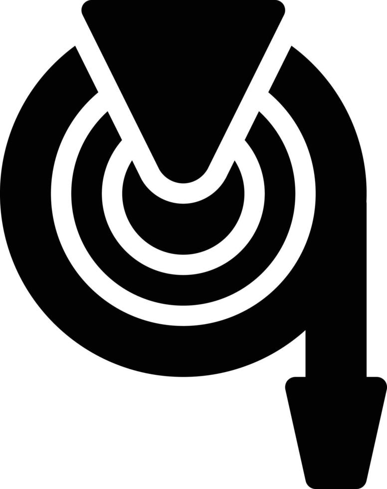 illustration vectorielle de tuyau flexible sur fond.symboles de qualité premium.icônes vectorielles pour le concept et la conception graphique. vecteur