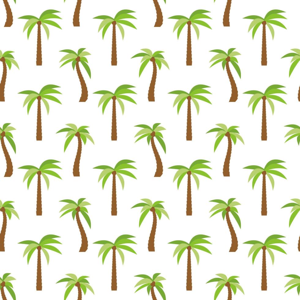 modèle sans couture avec des palmiers. fond d'été coloré. illustration vectorielle vecteur