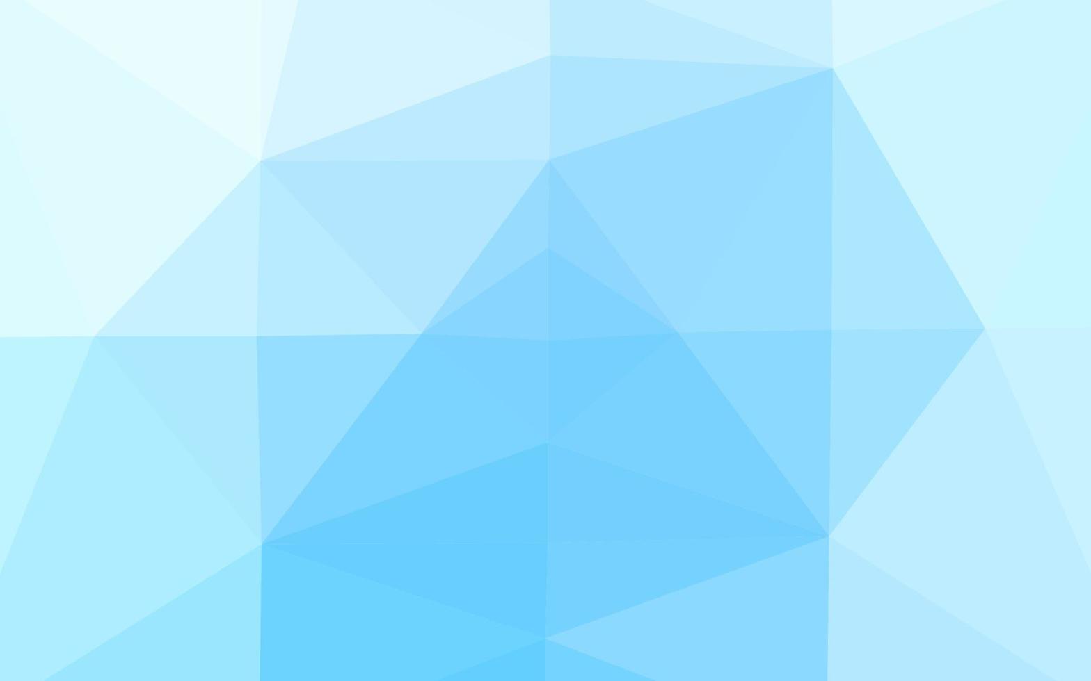 motif polygonal de vecteur bleu clair.