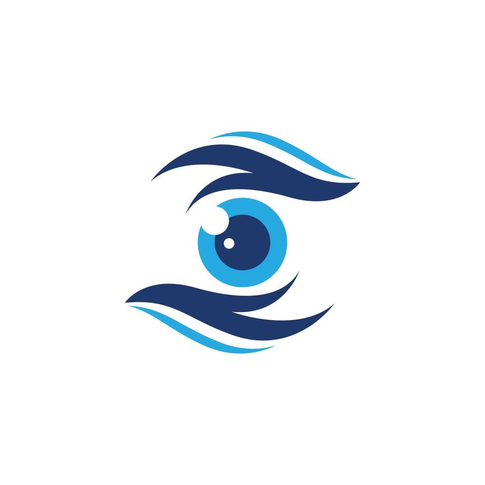 image de marque vecteur de soins oculaires d'entreprise