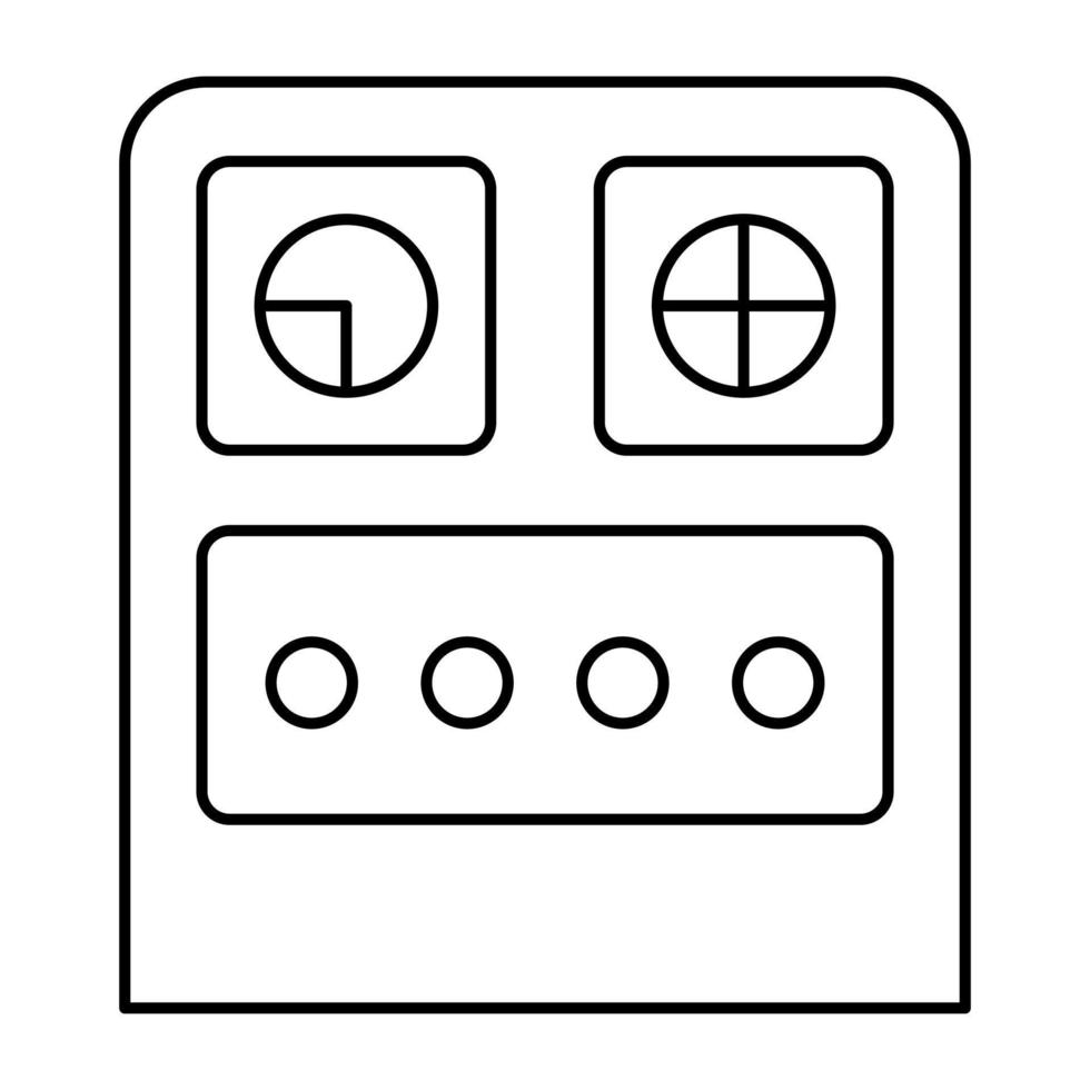 icône du design moderne de la radio vecteur