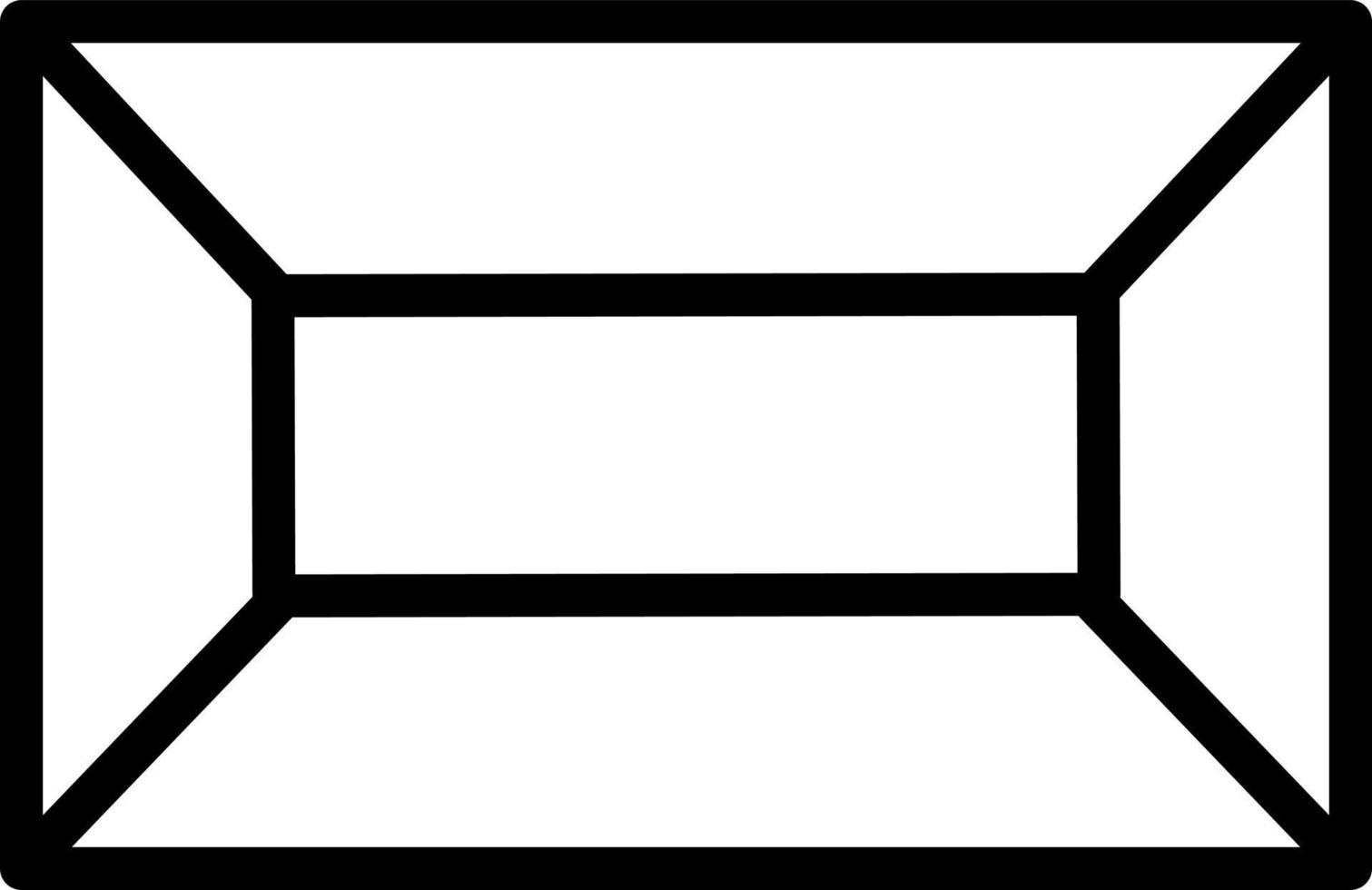 icône de ligne pour le hall vecteur