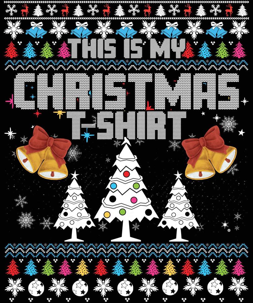 collections massives de design de noël pour t-shirt, walmart, affiche, tasse, couverture et plus vecteur