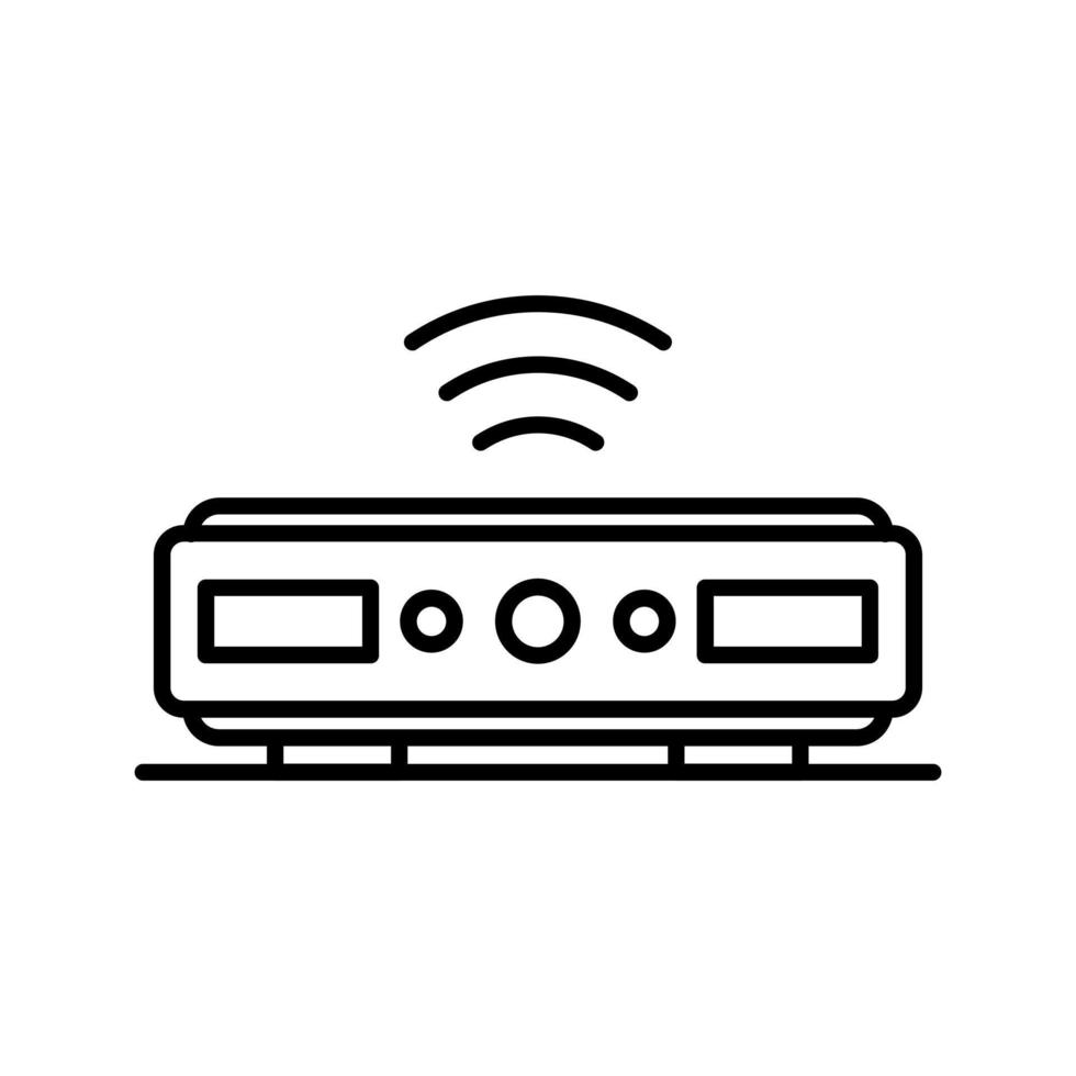 icône de vecteur de modem