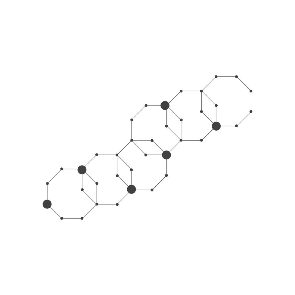 fond abstrait polygonale vecteur