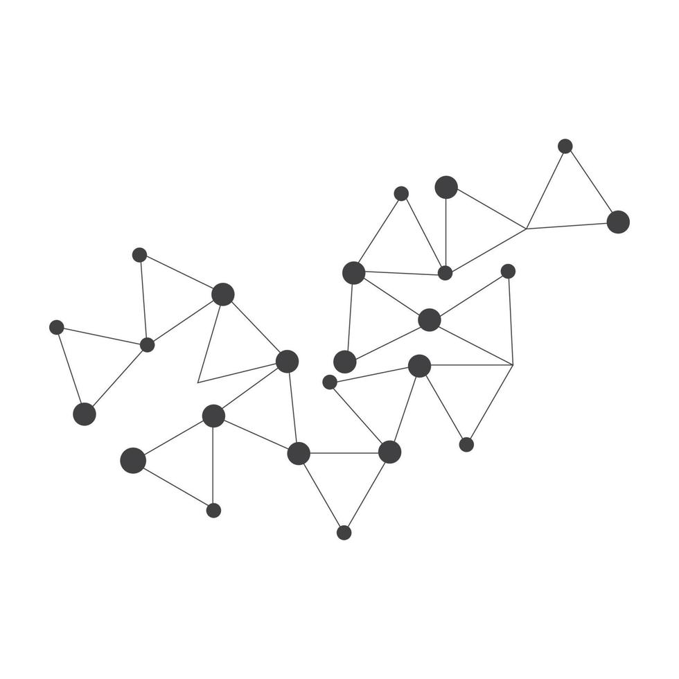 fond abstrait polygonale vecteur